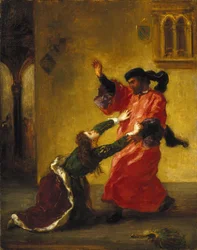 Desdemona von ihrem Vater verflucht